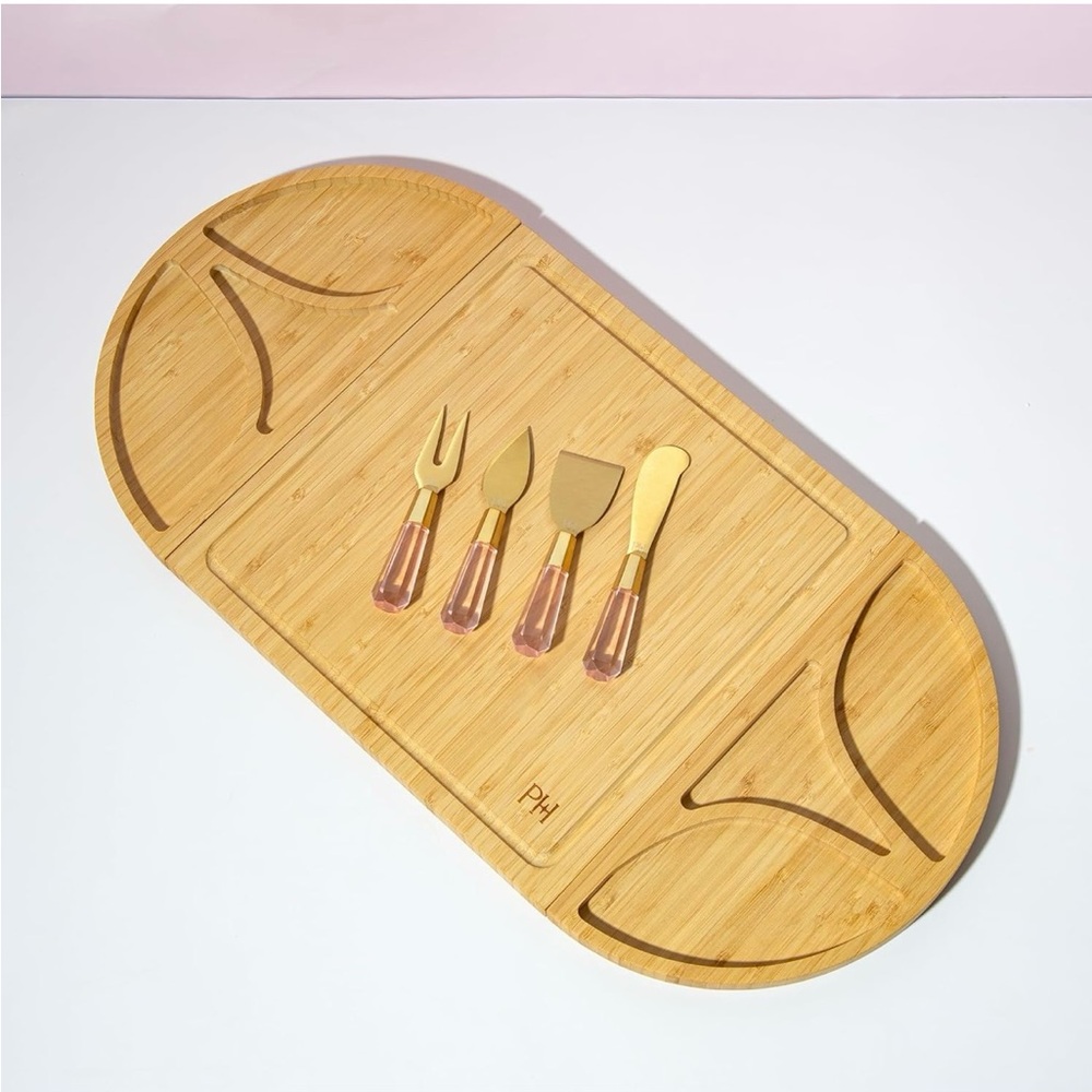 Paris Hilton Charcuterie Board and Serving set